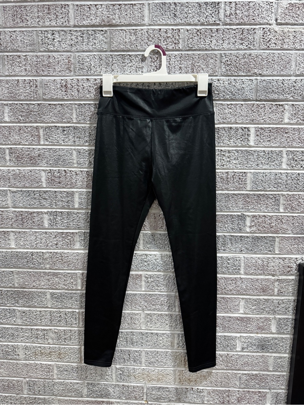 wild fable Black Faux-Leather Leggings